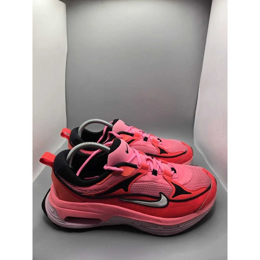 Nike Air Max Bliss Running Shoes Laser Pink Solar Red Size 10 DH5128-600